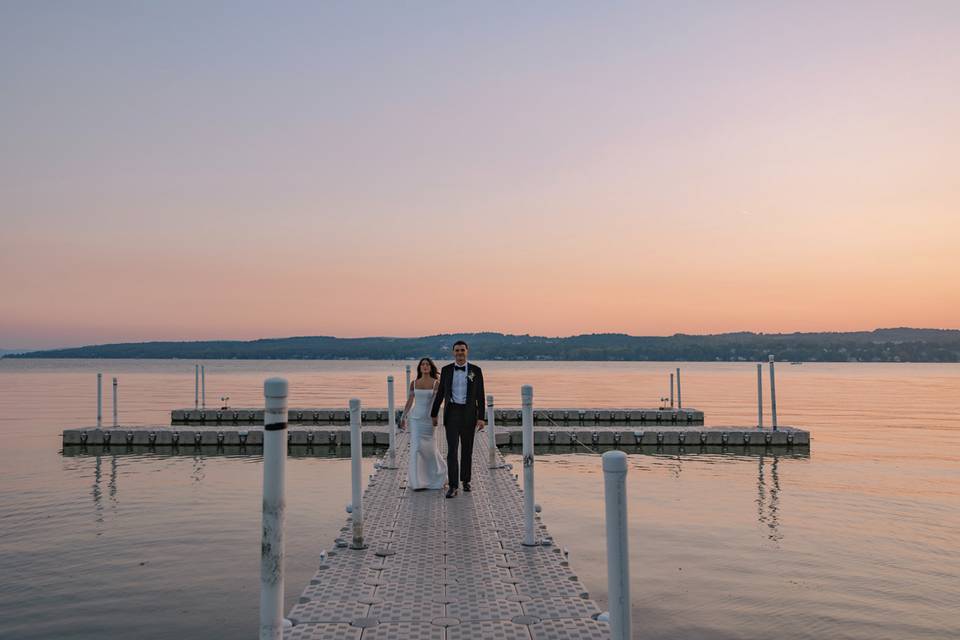 Sunset couple