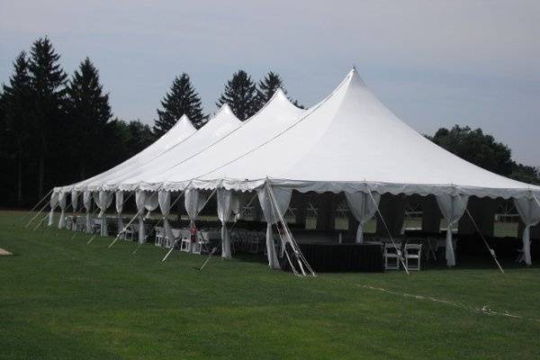 40x100 Century Tent with Leg Skirts