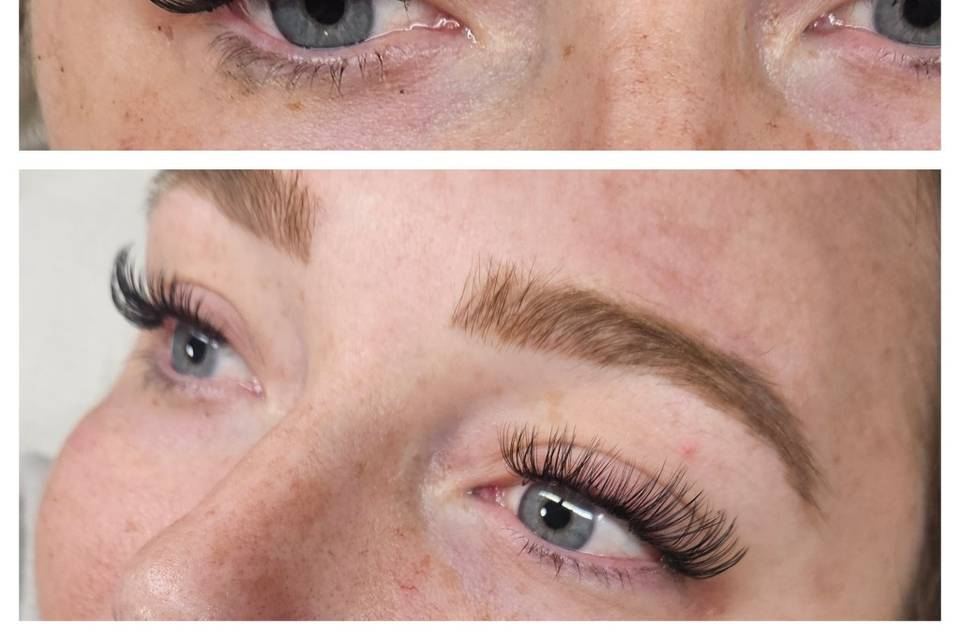 Vacation lash clusters