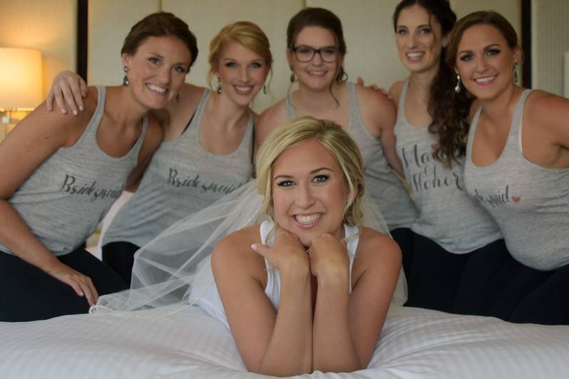 Bride & bridal party