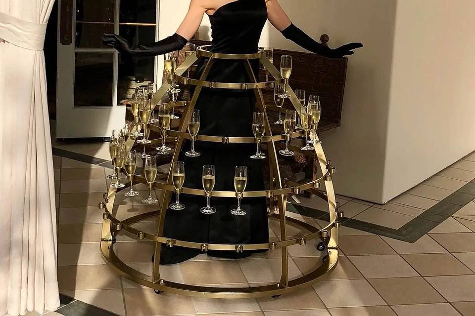 Champagne Dress Interactive