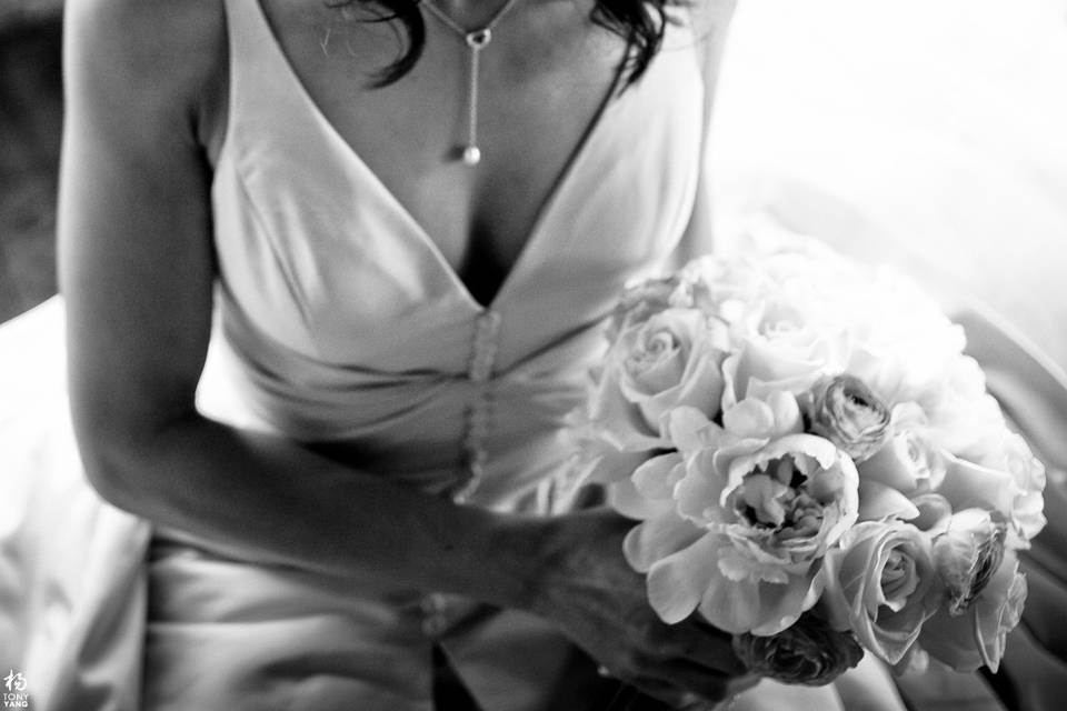 Bridal close-up