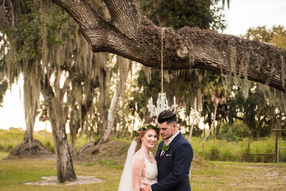 Bride and groom