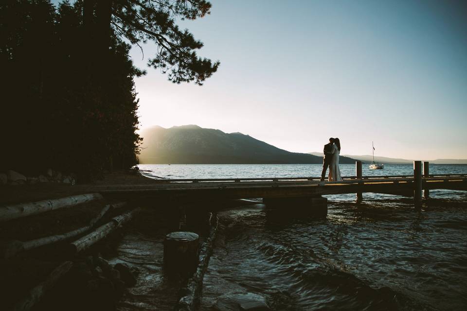 Lake Tahoe Sunset Image