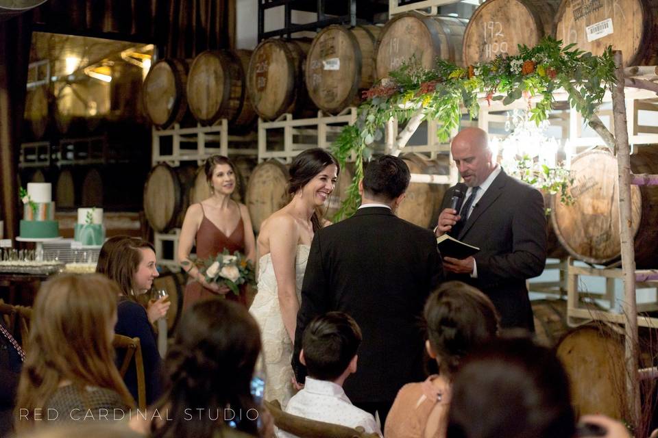 Bride's portrait