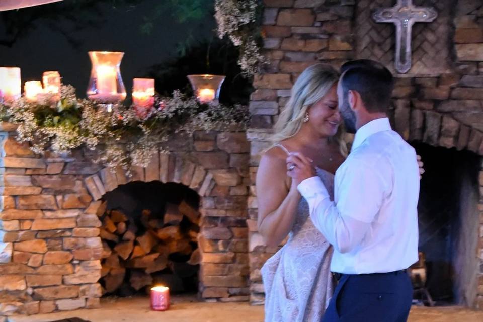 Backyard wedding