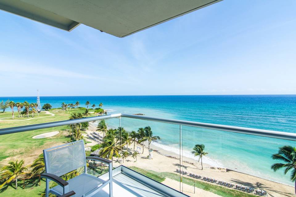 Oceanfront Room Balcony