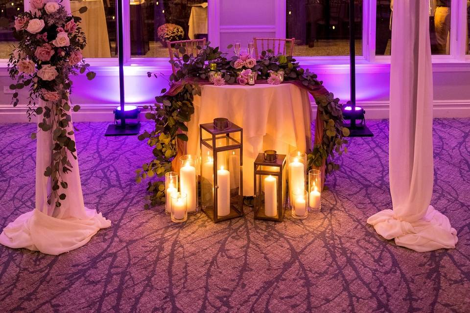 Ceremony/reception decor