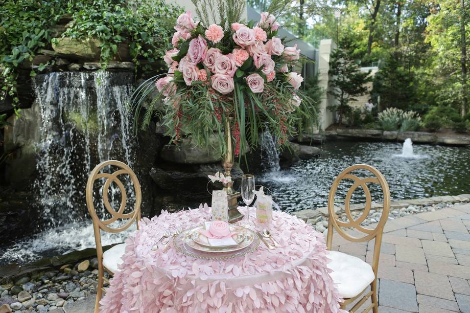 Sweethearts table