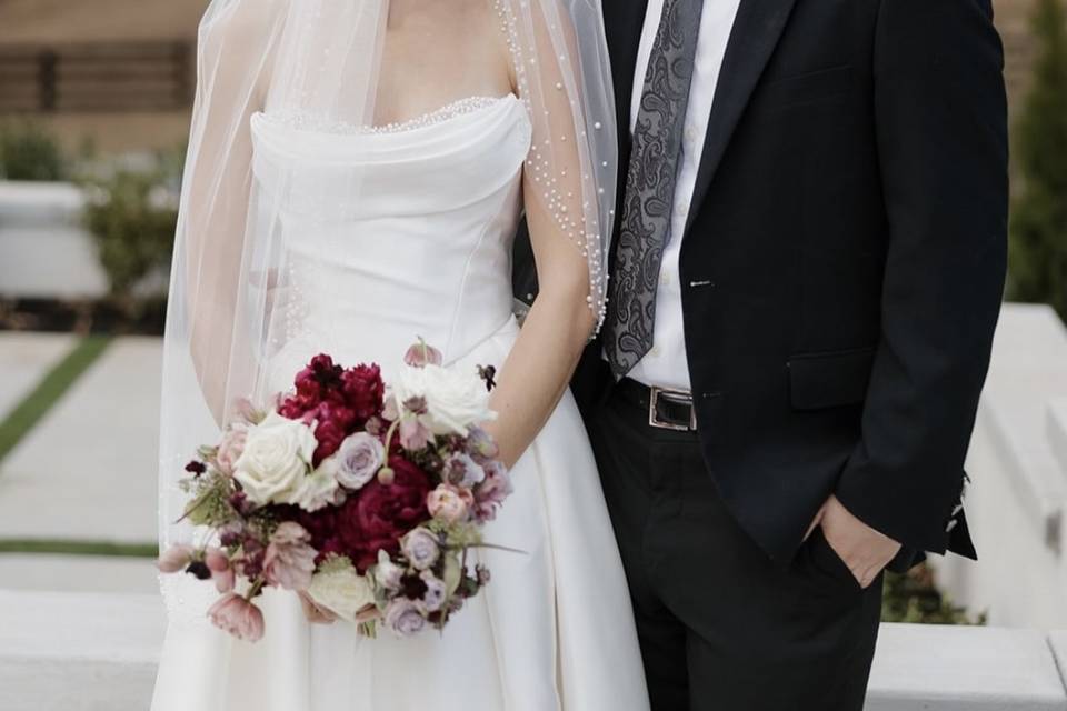 Bride and groom