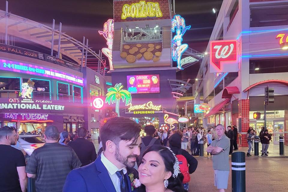 Wedding in Freemont, Las Vegas