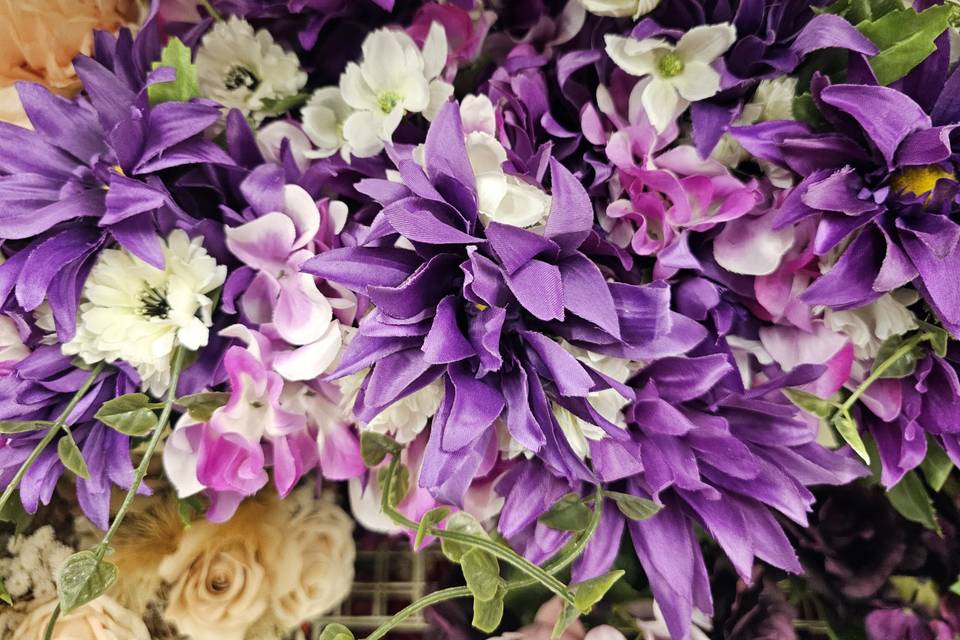Purple flowers