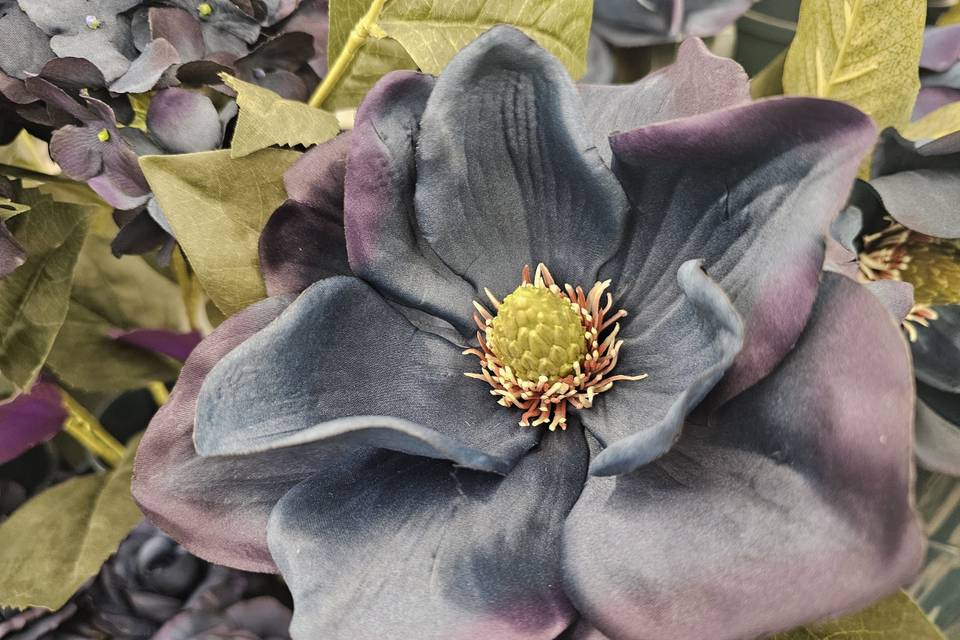 Grey flowers