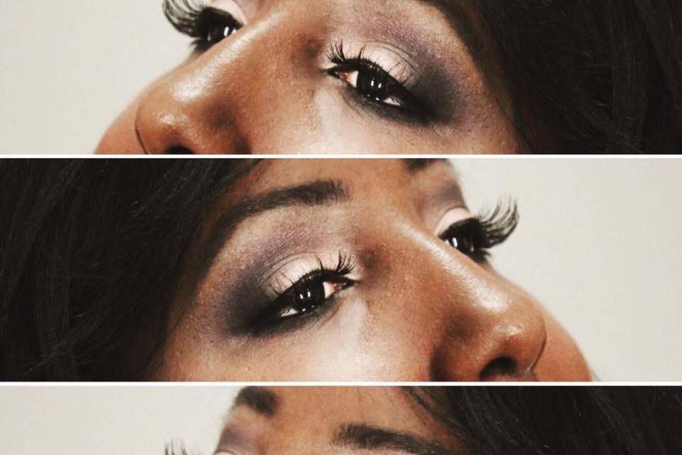 Stunning eye makeup