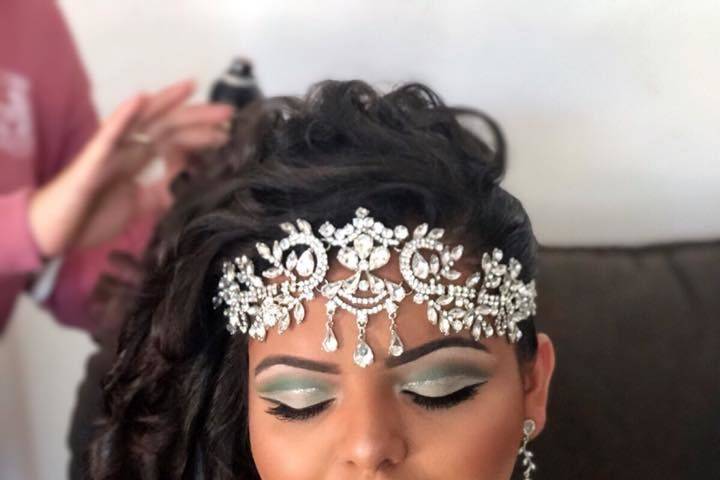 Stunning eye makeup