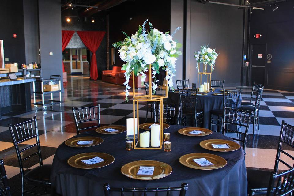 Music Lounge Wedding Decor