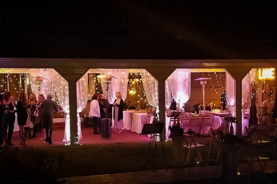 Outdoor Venue Uplighting