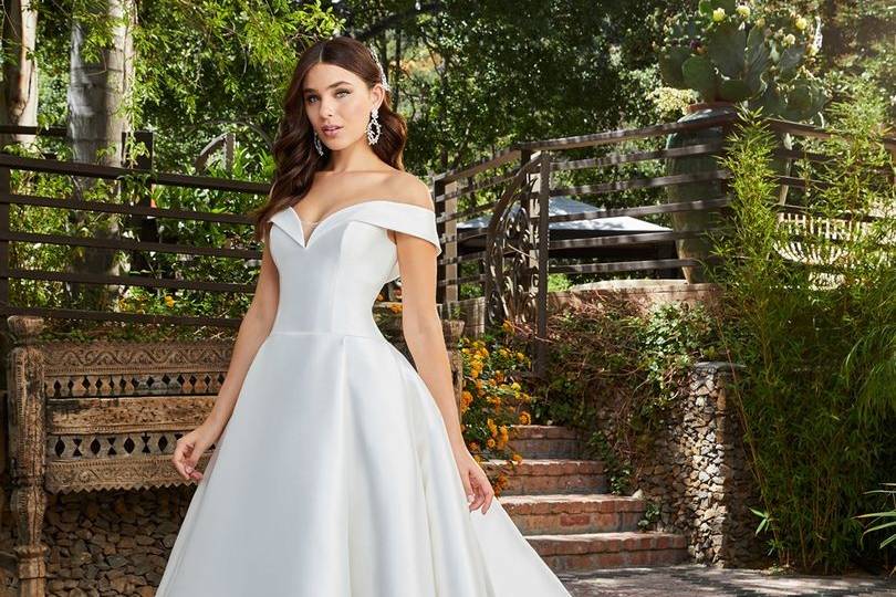 Casablanca bridal dress