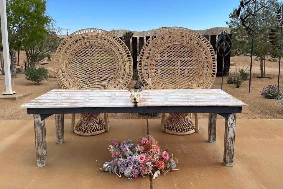 Giant Peacock Chairs