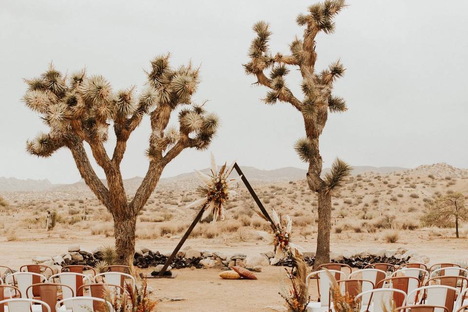 Desert ceremony