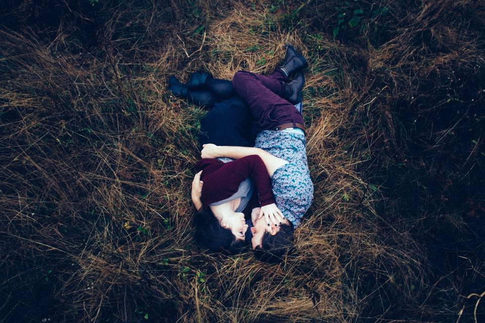 Couple in Field