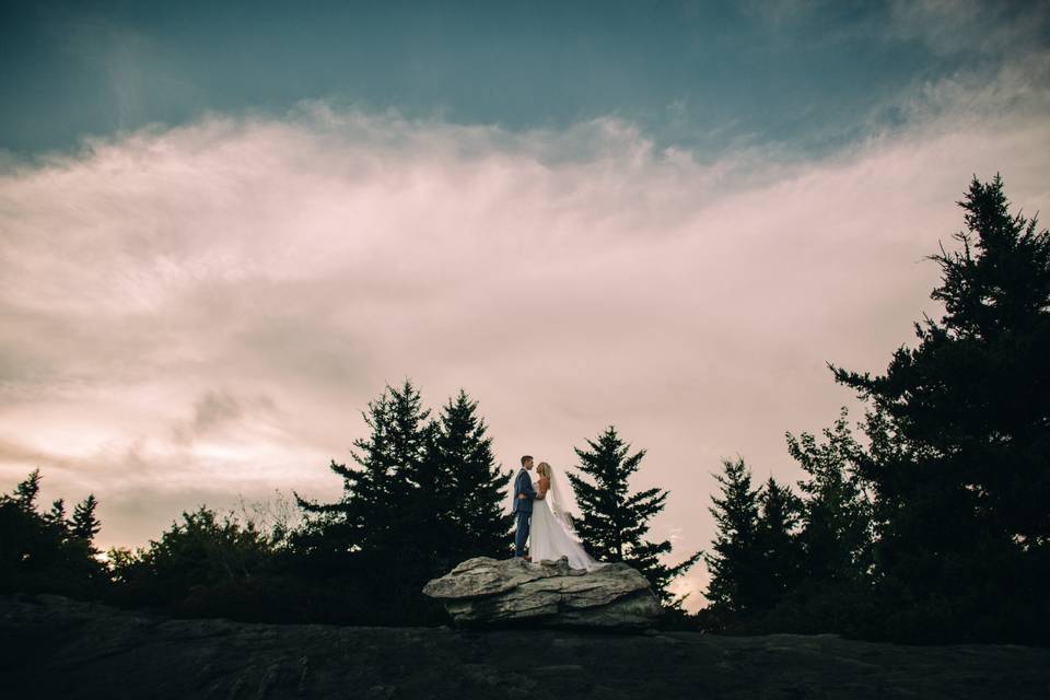 Mountain Top Wedding