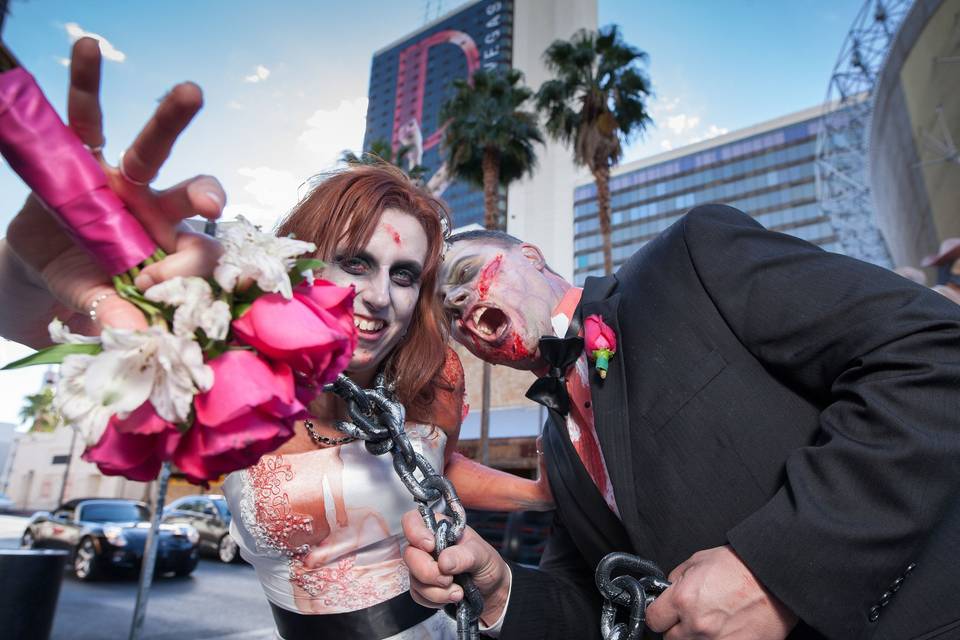 Offbeat Las Vegas Wedding