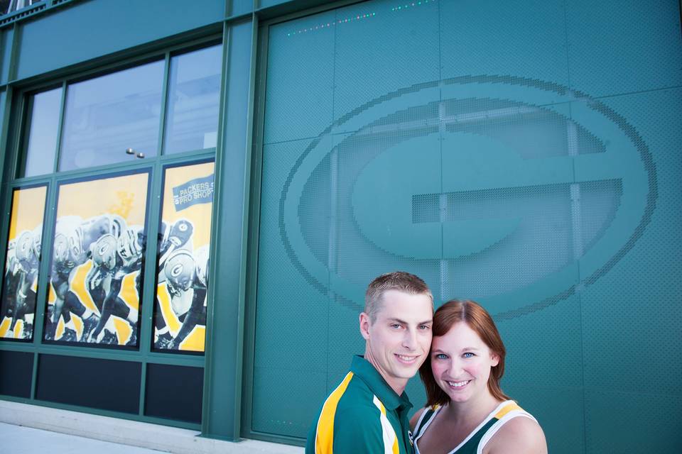 Green Bay Packer Engagement