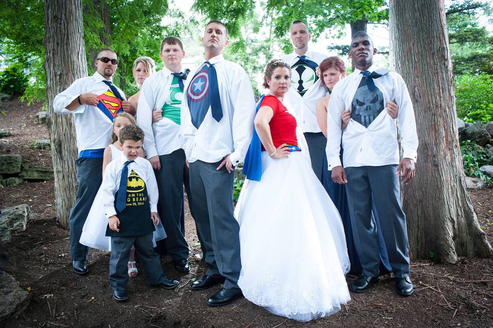 Superhero Wedding