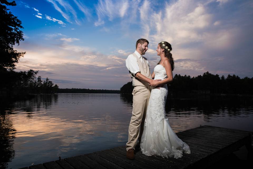 Rustic Northwoods Wedding