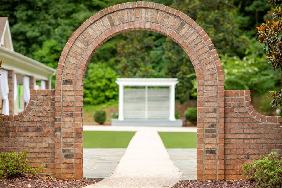 Entry to Courtyard