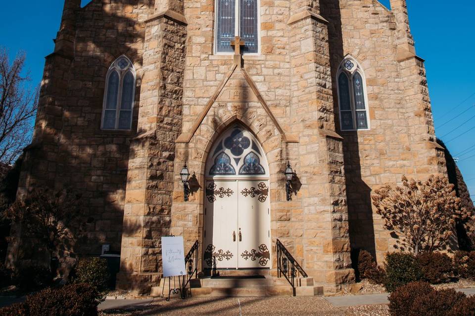 A beautiful day for a wedding