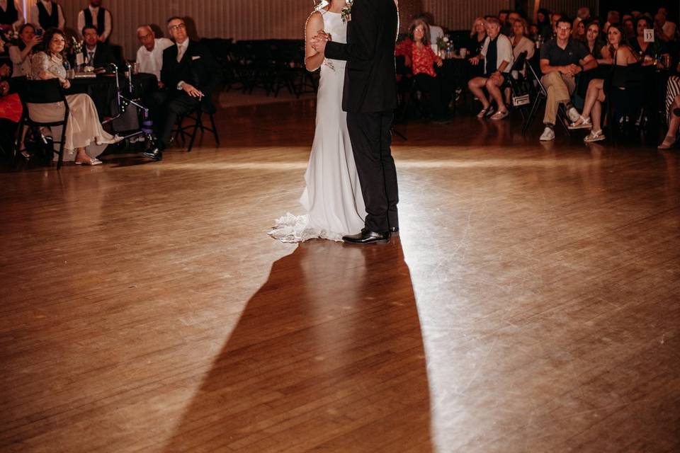 First dance moment