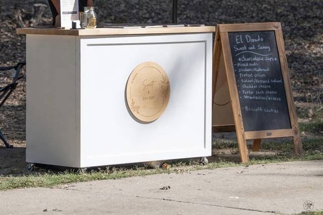 Charcuterie cart