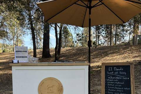 Charcuterie cart