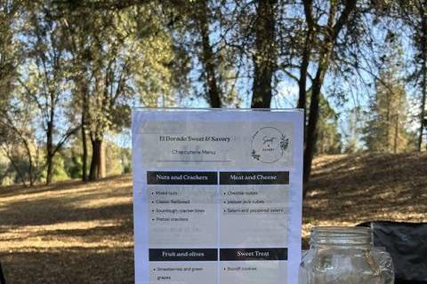 Sample Charcuterie menu