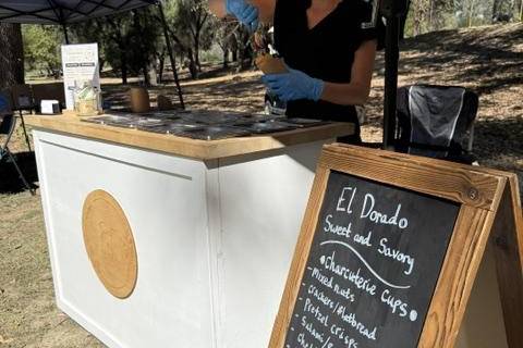 Charcuterie cart