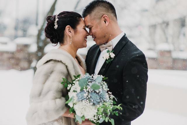 Wedding couple