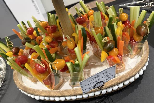 Veggie Hummus Cups