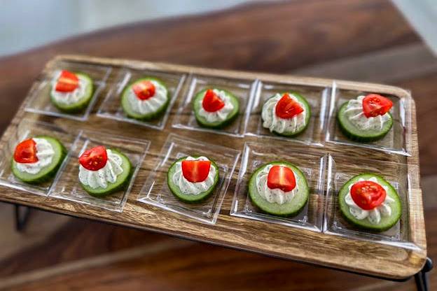 Dilly Cucumber Bites