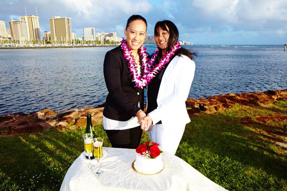 $285 A Hawaii Wedding