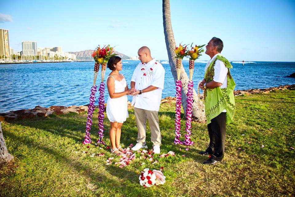 $285 A Hawaii Wedding