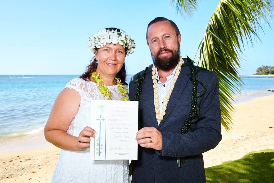 $285 A Hawaii Wedding