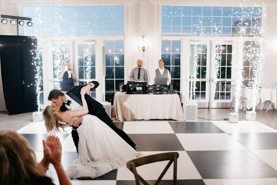 First dance dip