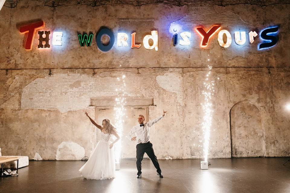 First dance dip