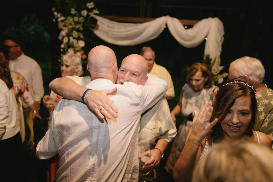 Mother of the bride with Groom