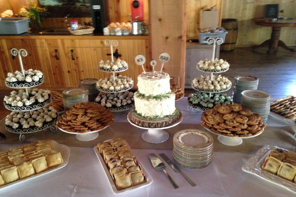 Dessert table