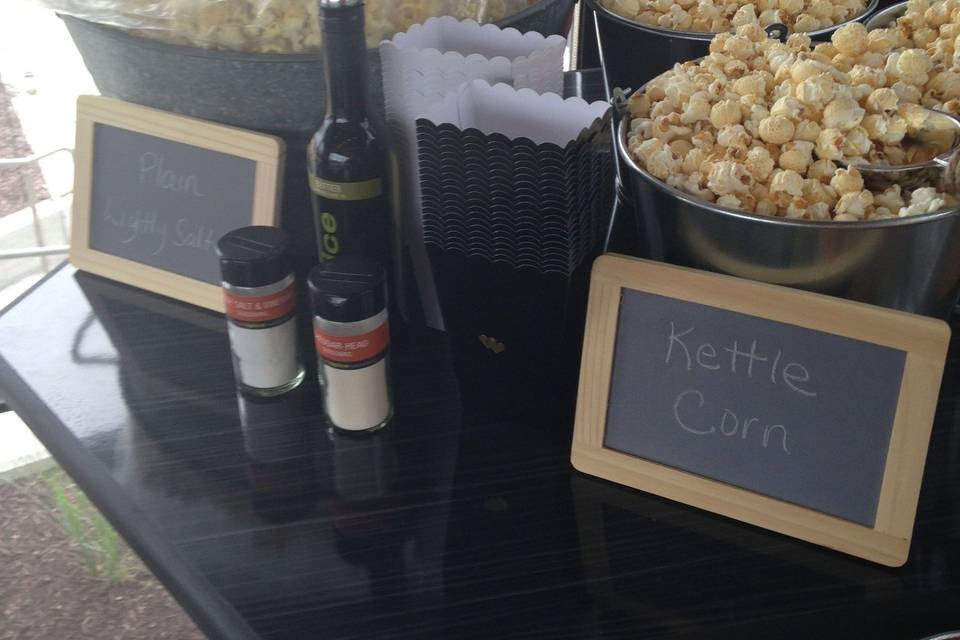 Bash-popcorn bar