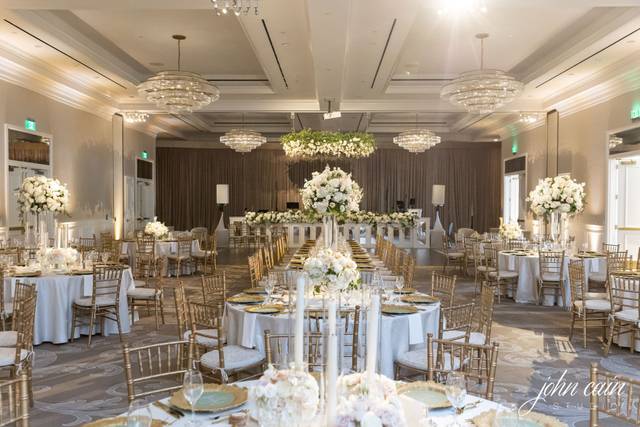 Floral Halo Over Dance Floor