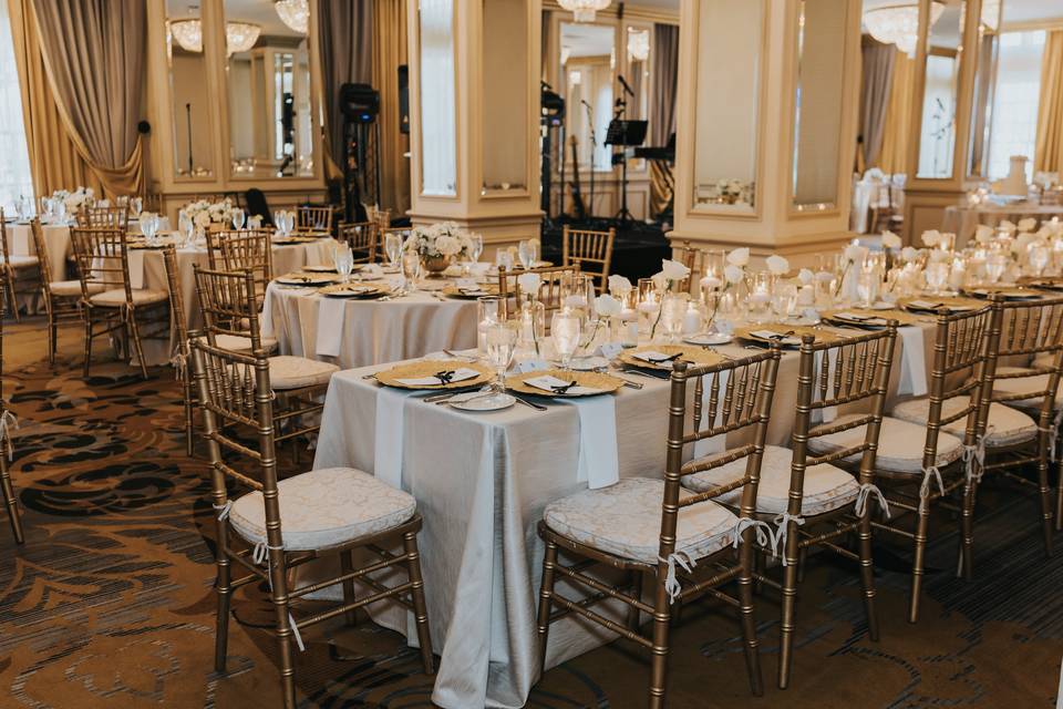 Crystal Ballroom with Band